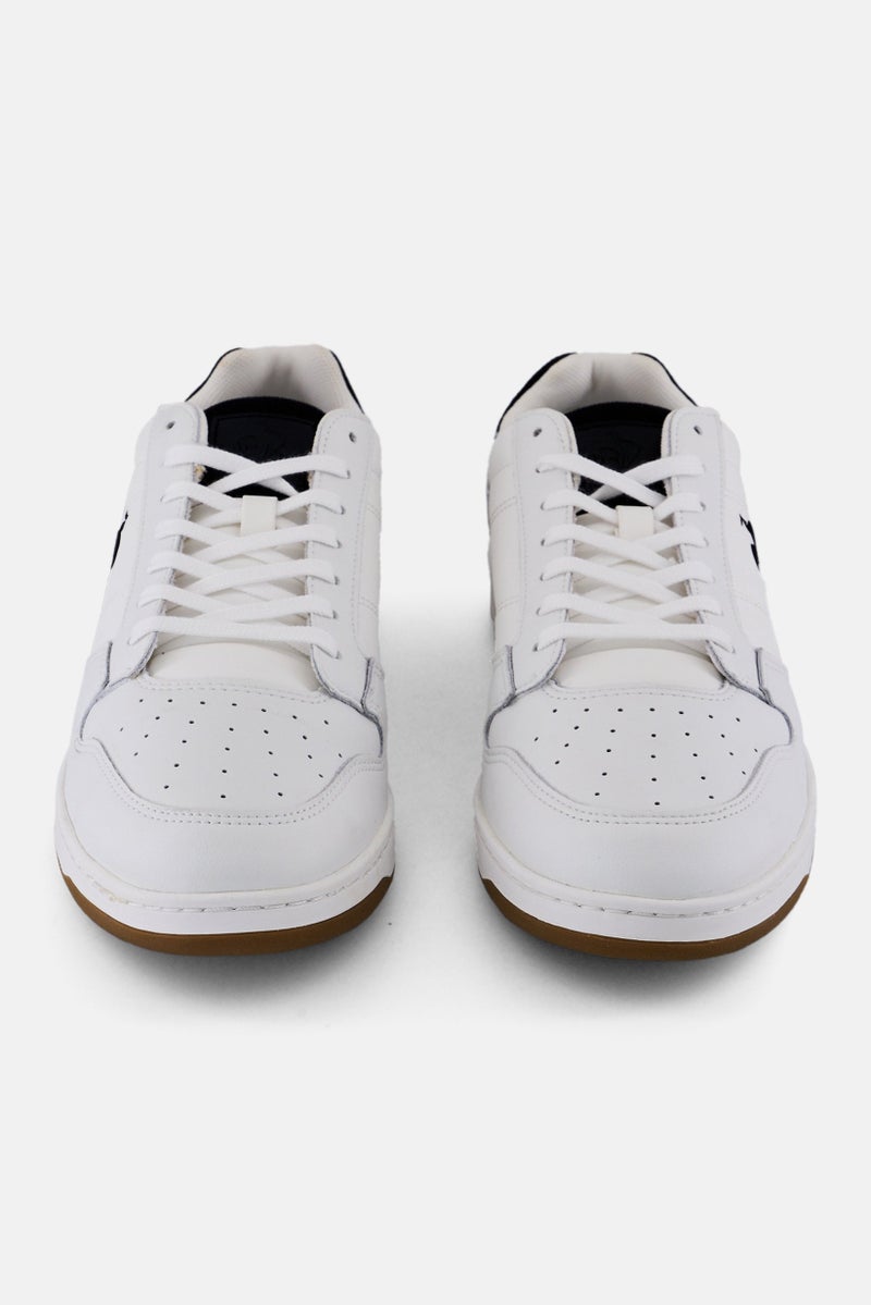 le coq sportif Men Breakpoint Twill Lace Up Casual Shoes, White  - Image 2