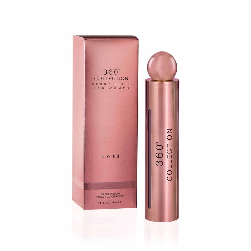 Perry Ellis 360 Collection Rose for Women Eau de Parfum Spray, 3.4 Ounce - Image 5