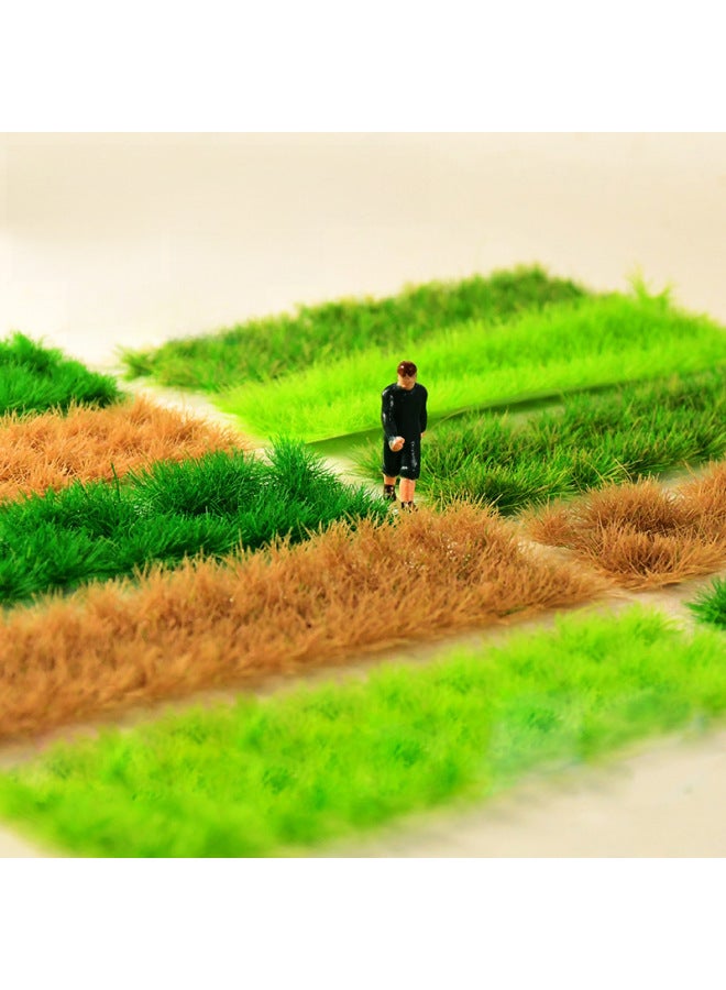 Mini Grass Cluster Grass Model Grass Cluster Micro Landscape Ornaments Static Building Sand Table Material Diy Handmade-Color:Large Plant Grass Cluster Dotted Grass Green  - Image 2