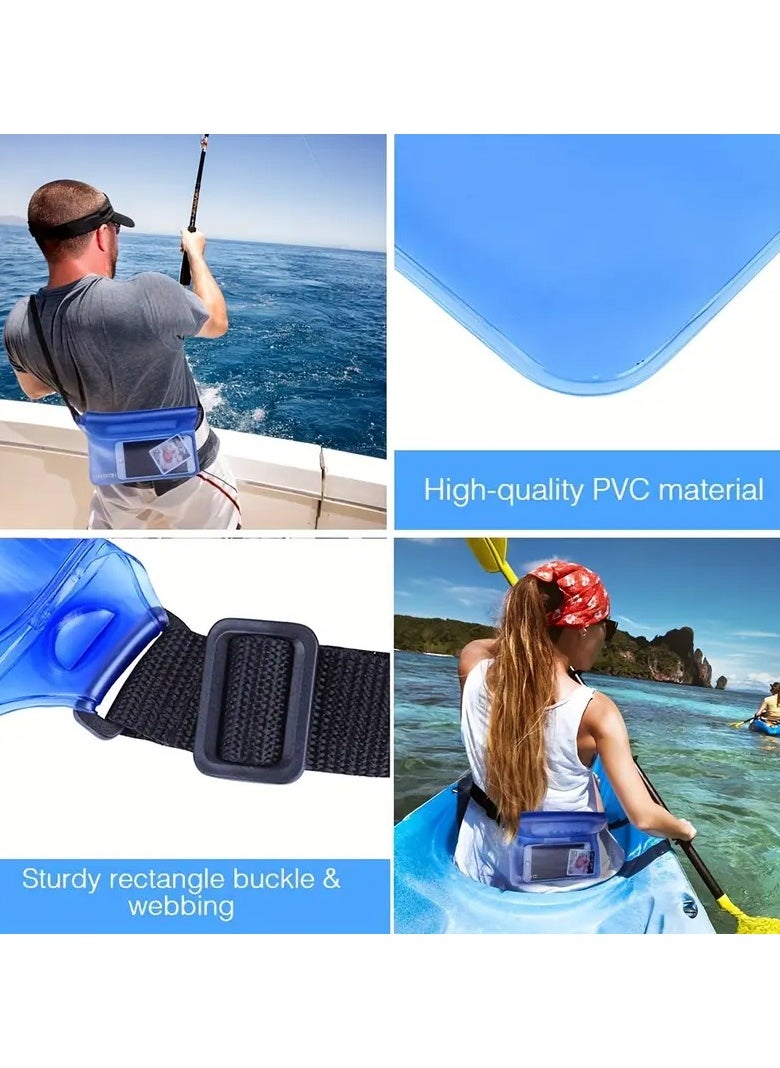 Goolsky Unisex Waterproof Waist Bag With Adjustable Belt For Outdoor Sports Travel Beach  - Image 5