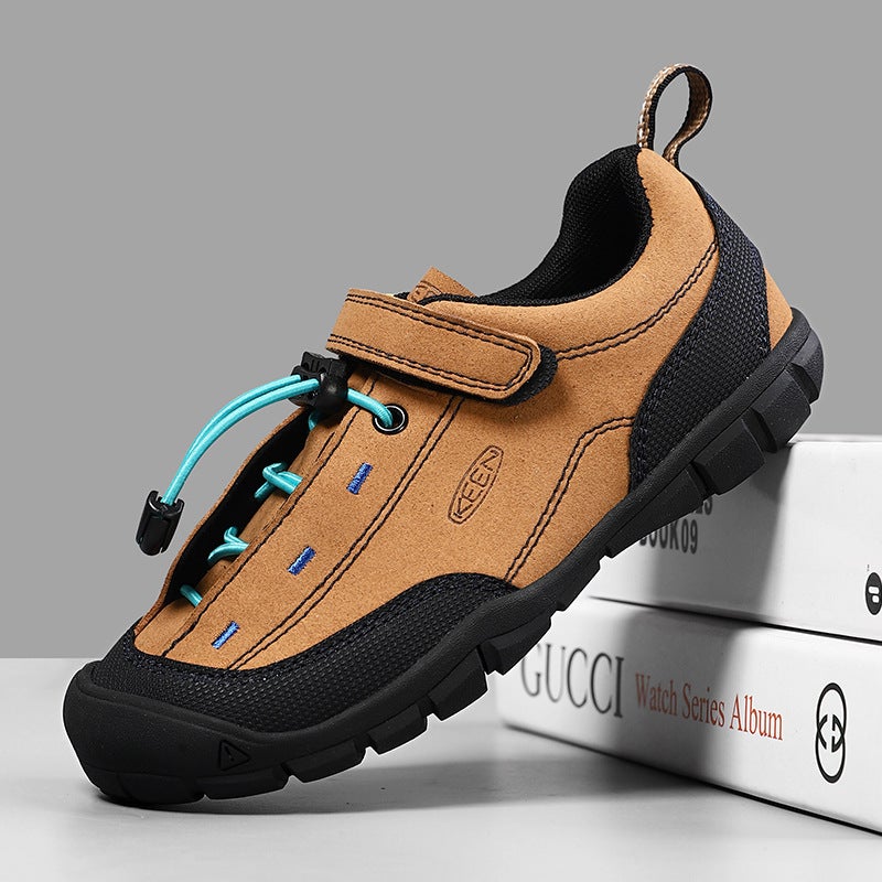 Spot Keen Jdnf Cohen Kidsren'S Shoes Kidsren'S Outdoor Waterproof Boys' Non-Slip Girls' Hiking Shoes Sports Shoes - Image 1