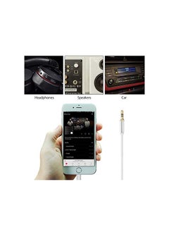 Zaboon Iphone 7/7 Plus Lightning To Aux 3.5 Mm Headphone Jack Adapter Designed For Iphone 7 Lightning Connector To 3.5Mm Aux Male Audio Jack Earphone Extender Jack Stereo  - Image 4