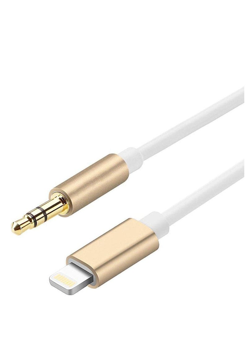 Zaboon Iphone 7/7 Plus Lightning To Aux 3.5 Mm Headphone Jack Adapter Designed For Iphone 7 Lightning Connector To 3.5Mm Aux Male Audio Jack Earphone Extender Jack Stereo - Image 1