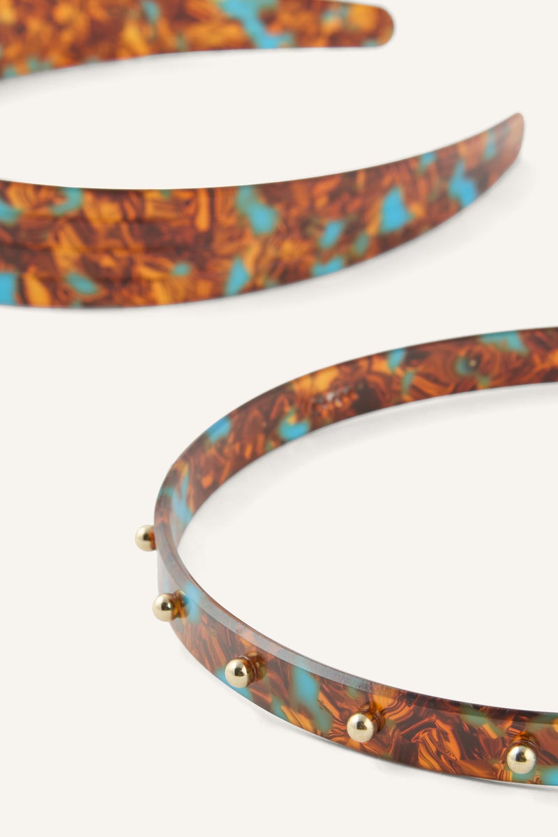DeFacto Multicolour Woman Woman Patterned 2 Piece Headband Set Casual - Image 3