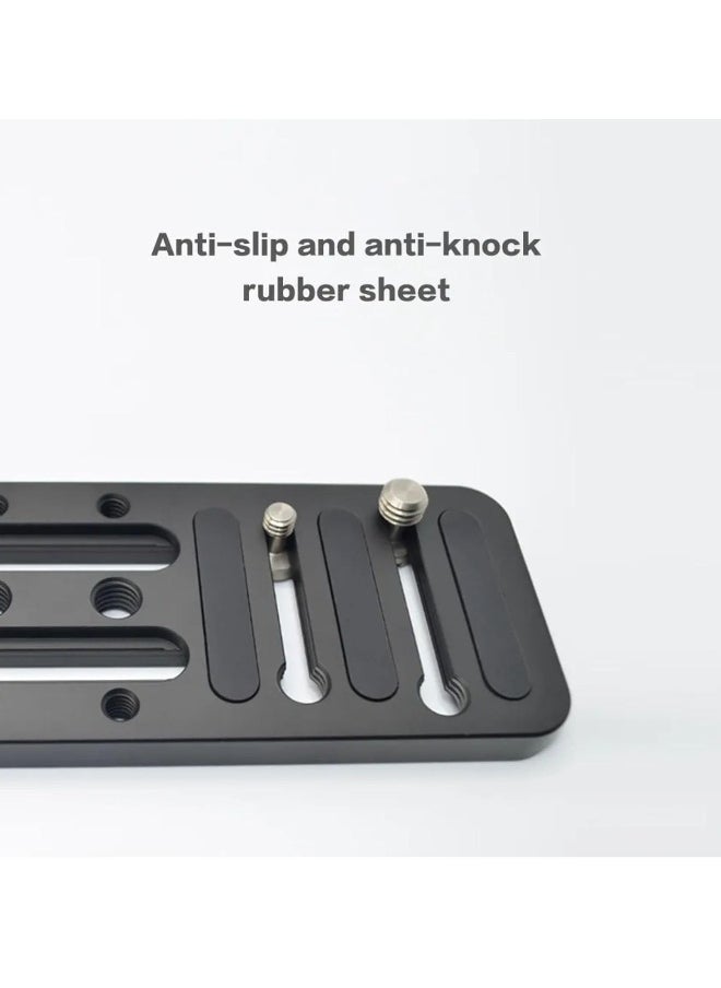 Generic Universal L Camera Bracket with Quick Release Plate for DSLR Cameras - Vertical & Horizontal Switching for Canon, Nikon, Sony, DJI Osmo, Ronin, and Zhiyun Stabilizers & Tripods.  - Image 5