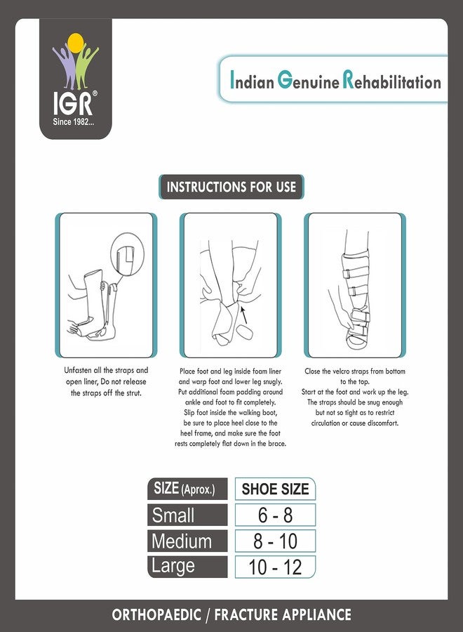 IGR حذاء IGR WALKER بطول الكاحل (صغير (مقاس الحذاء 6-8)) - Image 5