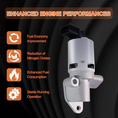 STZJAYE EGR Valve Replacement EGV1149 Compatible with Dodge Grand Caravan 2008-2010,for Volkswagen Routan 2009-2010,for Jeep Wrangler 2007-2011,Automotive Exhaust Gas Recirculation Valve Replacement - Image 4