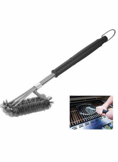 Grill Brush 2 in 1 BBQ Grill Brush with 304 Stainless Steel Spatula Durable Woven Bristles Outdoor and Camping Grill Brush Perfect for Charcoal Grill Gas Grill and Electric Grill - pzsku/ZB5E8C1EA730A9AA0F705Z/45/_/1698455236/2fbced9e-60f3-4010-8f39-97a211cf6ca7