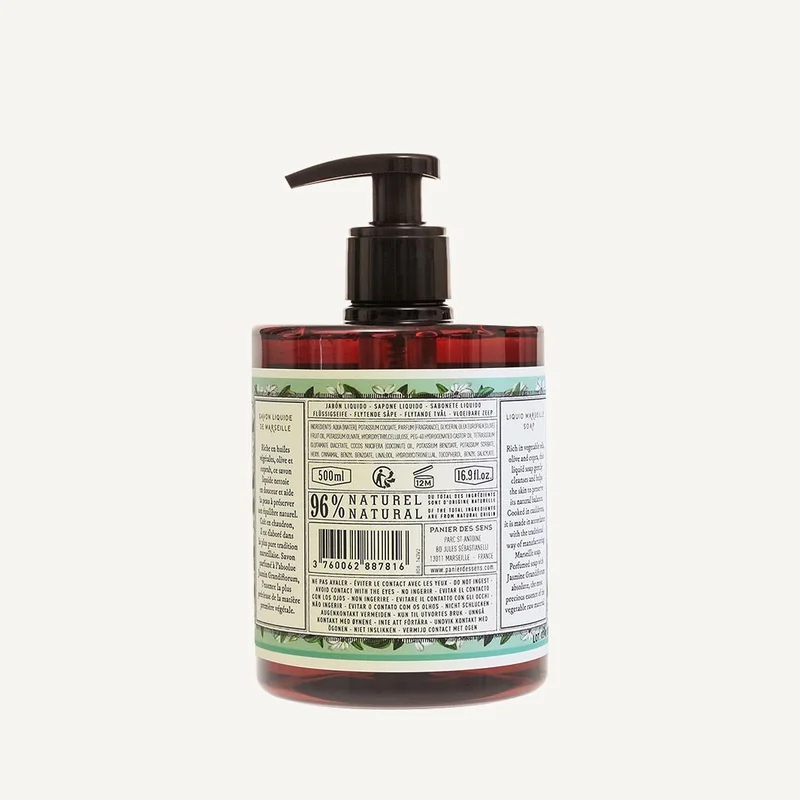 بانيير دي سينز Liquid Marseille soap | Precious Jasmine 500ml