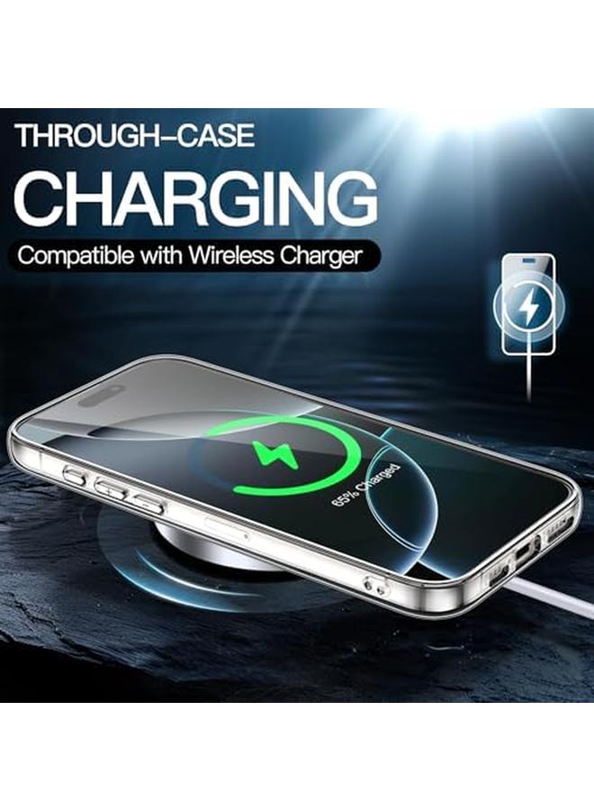 Jetech Case For Iphone 16 Pro Max 6.9 Inch Non Yellowing Shockproof Phone Bumper Cover Anti Scratch Clear Back Clear - Image 4