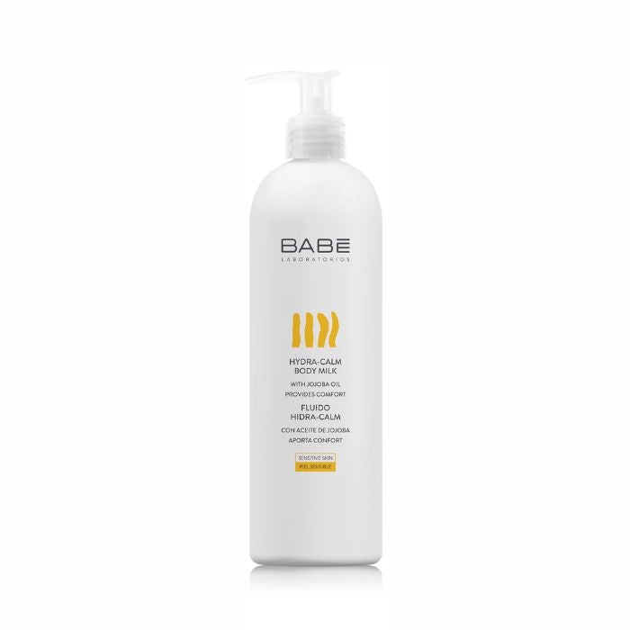 Babe Hydra-Calm Body Milk, Fast-Absorbing Daily Moisturizer for Sensitive, Dry and Delicate Skin 500ml