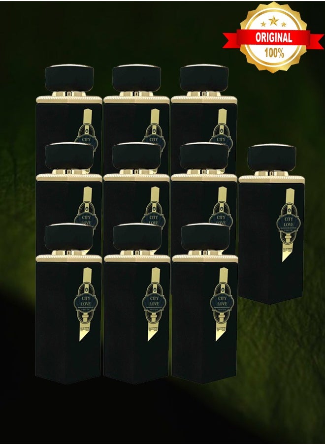 لوكشري 10 قطع عطر سيتي لوف رويال الفاخر 100 مل  - Image 1