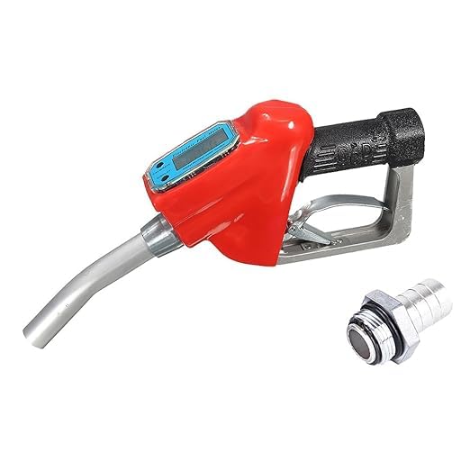 VENEKETY Gasoline Fuel Diesel Petrol Delivery Flow Meter Nozzle Refill Dispenser - Image 5
