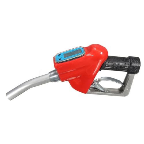 VENEKETY Gasoline Fuel Diesel Petrol Delivery Flow Meter Nozzle Refill Dispenser - Image 1