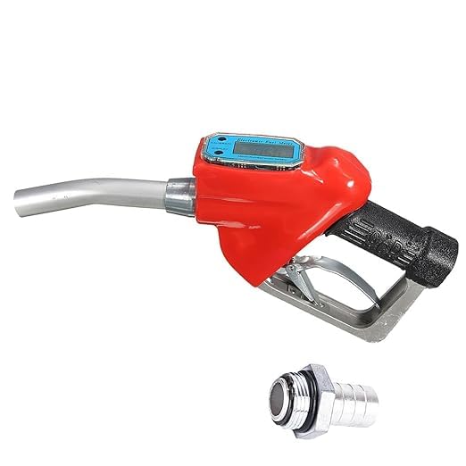VENEKETY Gasoline Fuel Diesel Petrol Delivery Flow Meter Nozzle Refill Dispenser - Image 4