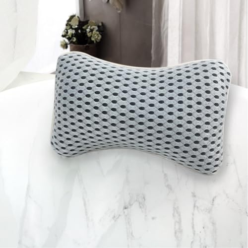 Conbella Upgraded Bath Pillows for Tub, Slip Resistant Waterproof Bath Pillows for Tub Neck and Back Support with 2 Strong Suction Cups, Relaxing Spa Essentials - Image 1