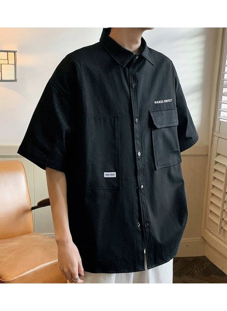 WASSUP NEST - New WASSUP NEST Pure Cotton Casual Loose  Jacket - Image 1