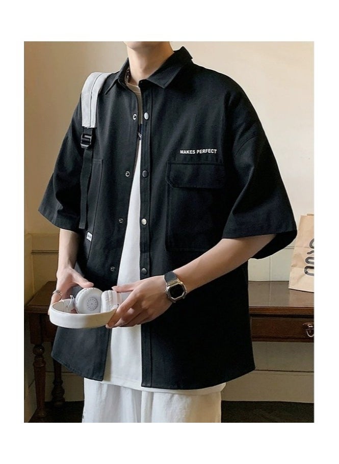 WASSUP NEST - New WASSUP NEST Pure Cotton Casual Loose  Jacket - Image 1