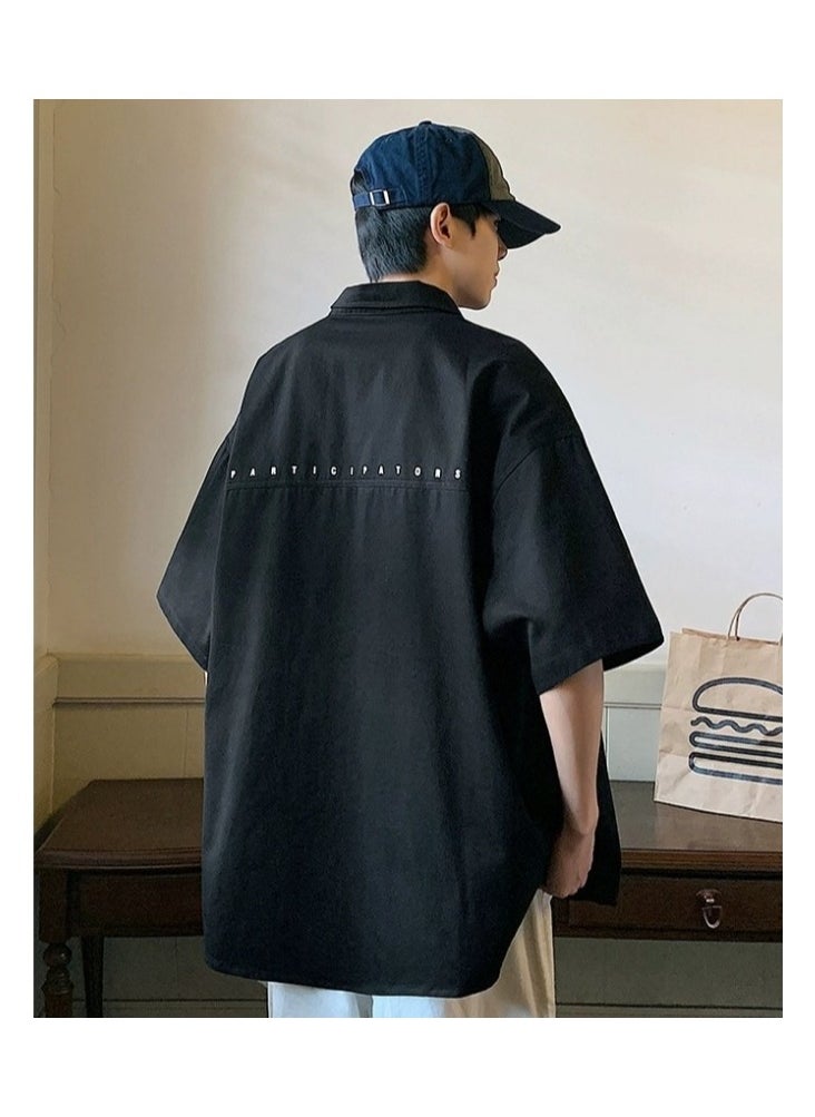 WASSUP NEST - New WASSUP NEST Pure Cotton Casual Loose  Jacket - Image 1
