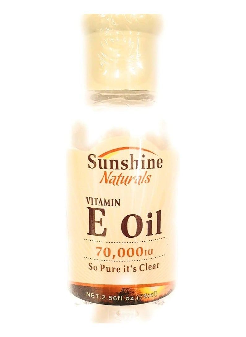 SunShine Natural - Sunshine Naturals Vitamin E Oil - Image 1