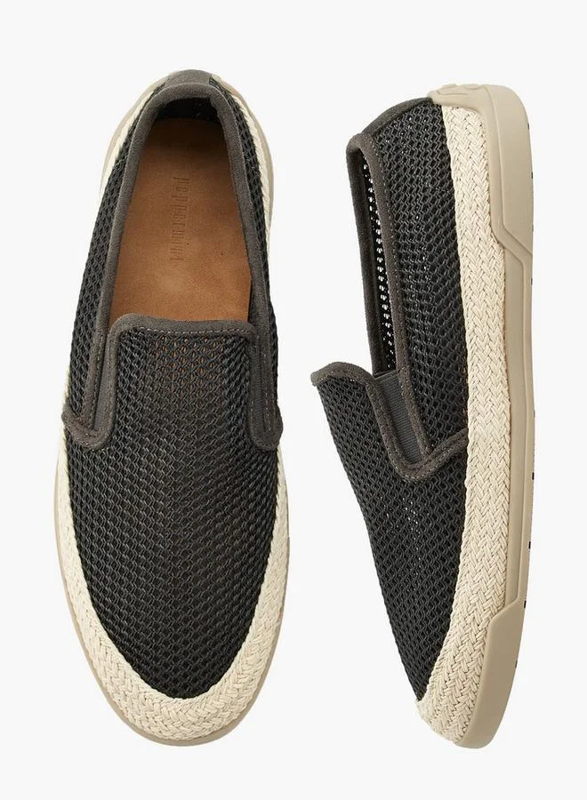 Peppermint Men Textured Espadrilles Loafers