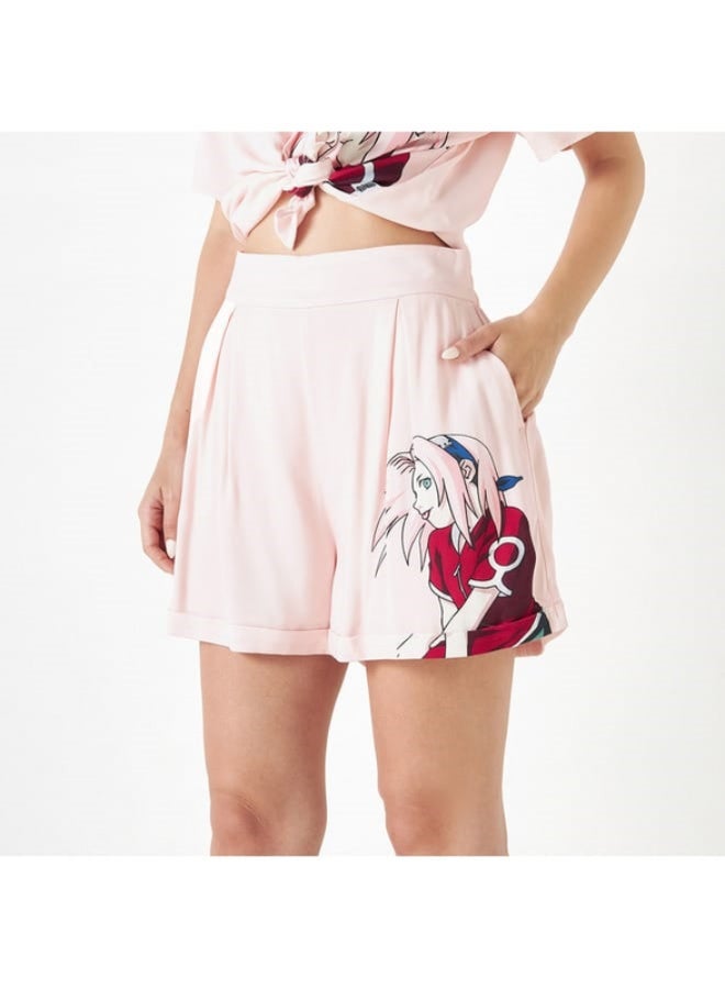 اس بي كاركترز شورت بطبعات مع جيوب من تاروتو - Image 4