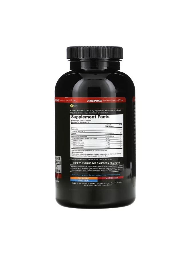 Olympian Labs CLA 3000 mg 210 Softgels 1000 mg per Softgel  - Image 2