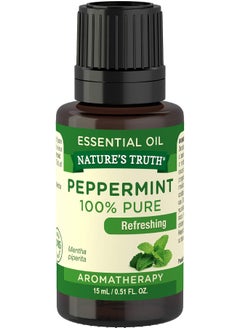Nature's Truth Nature's Truth Aromatherapy 100% Pure Essential Oil, Peppermint, 0.51 Fluid Ounce  - Image 2
