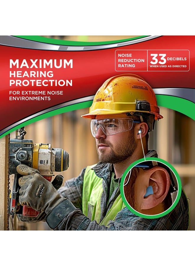 Hearos Xtreme Protection Series Ear Plugs Highest Nrr 14 pairs - Image 3