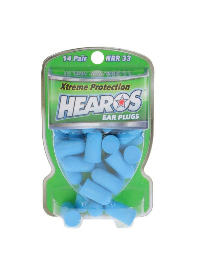 Hearos Xtreme Protection Series Ear Plugs Highest Nrr 14 pairs - Image 1