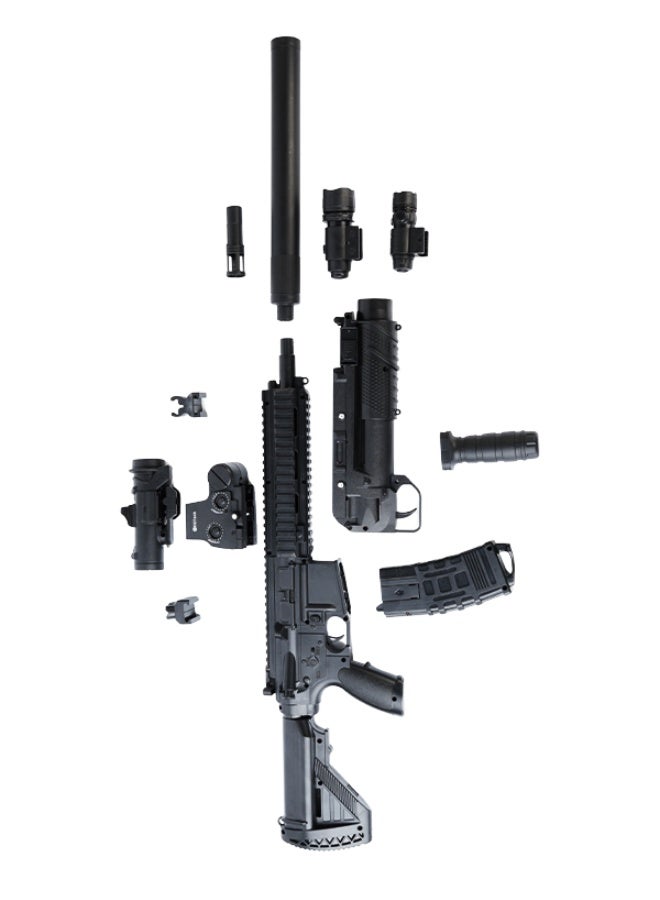 M416 Electric Gel Blaster – Safe Combat Fun with a Range of up to 25 Meters. - Image 4