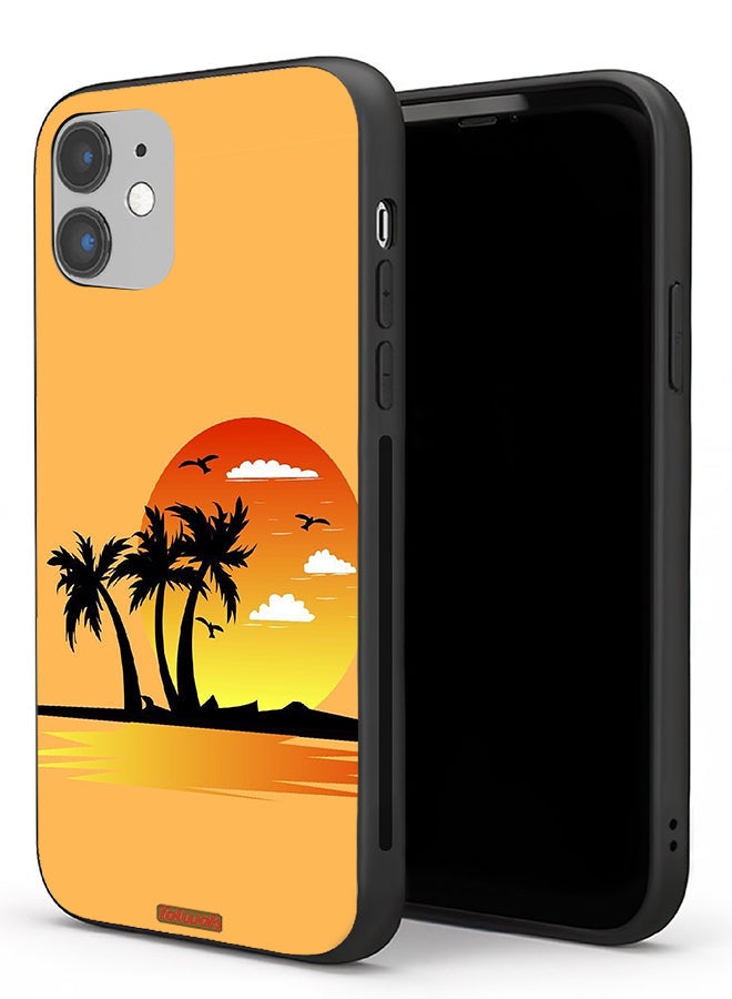 Tolwak Apple iPhone 11 Protective Case Drawing Abstract Design - Image 1