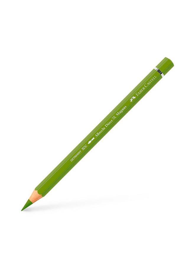 FABER-CASTELL - Long Wooden coloring Pencil earth green - Image 1