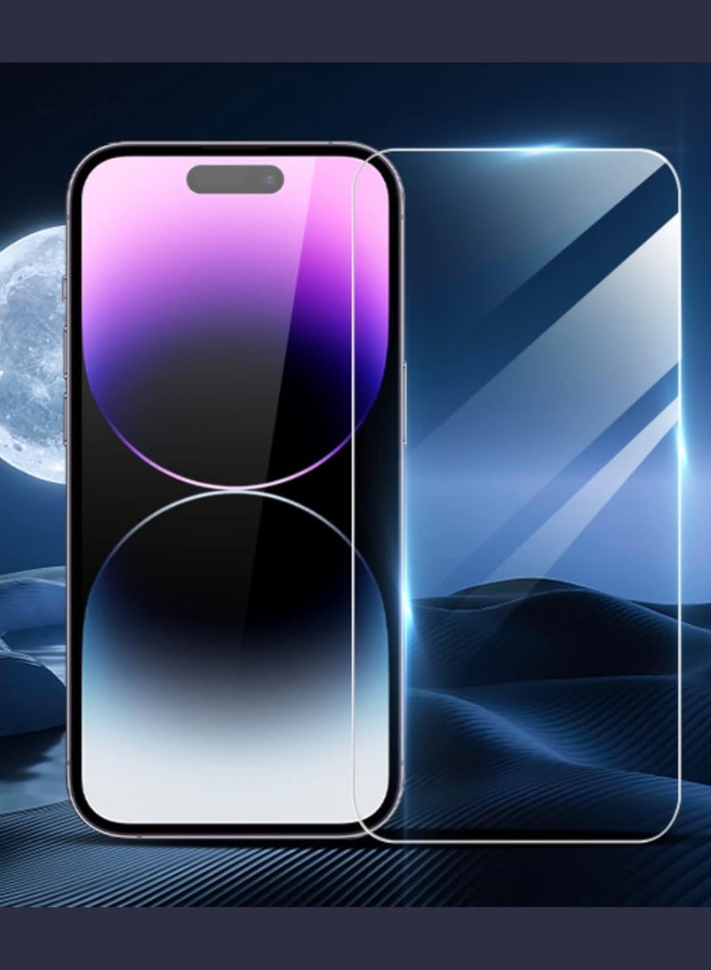 ELTRAZONE Tempered Glass Screen Protector for iPhone 14 Pro Max 6.7" - 9H Hardness, HD Clear, Anti-Scratch, Bubble-Free - Image 1