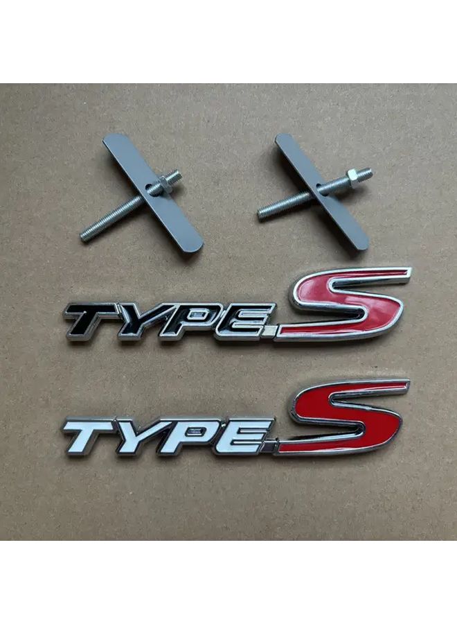 Silvery Black 3D Metal Front Grill Badge Car Exterior Accessory Emblem Sticker - Image 4