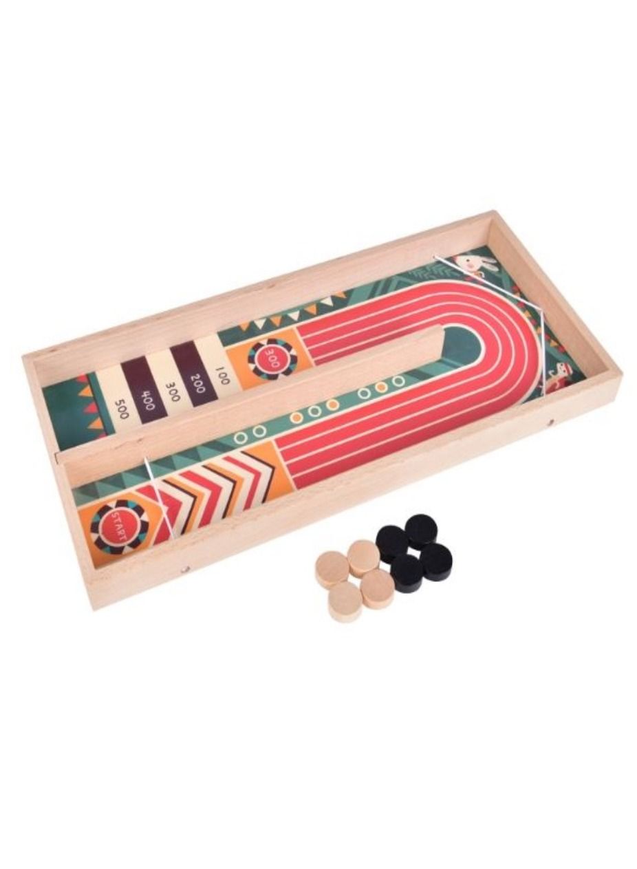 JOLLITY LLC New Portable Sling Shot Puck Board Game Foosball Desktop Creative Parent-child Toys
