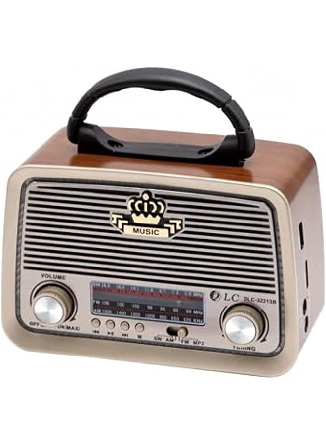 Zaboon Dlc Radio With Bluetooth, Sd Card Slot, Usb And Aux Port Dlc-32213B 
