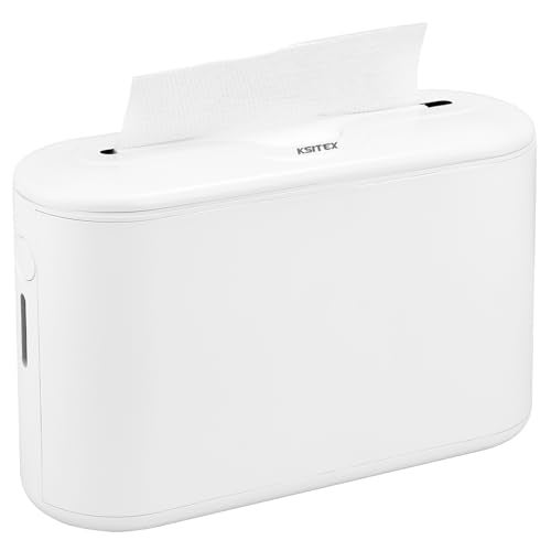 KSITEX Countertop Paper Towel Holder DispenserCommercial Paper Towel DispenserMultifold Trifold ZFold Paper Towel HolderNapkin Holder DispenserHand Towel Dispenser for Home Kitchen Restaurant White M - Image 1