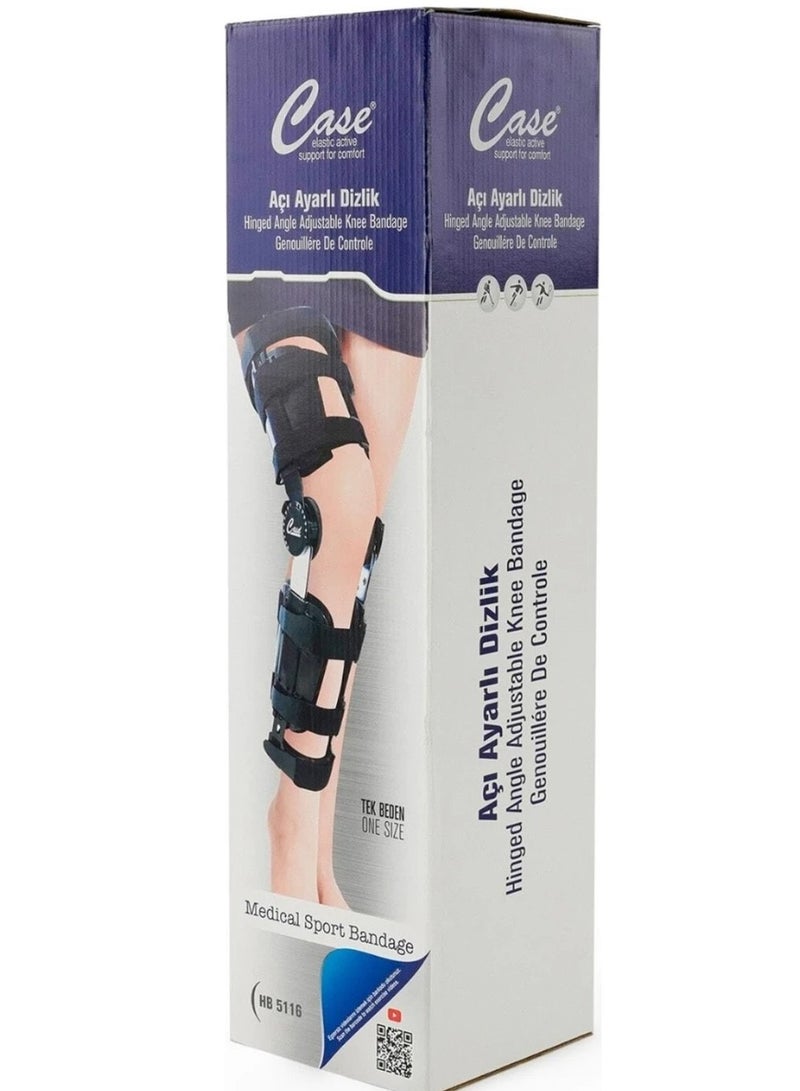 كيس مشد ومثبت ركبة و دعامة قدم مفصلية - مثبت ساق قابل للتعديل لإصابات الركبة/الكاحل، تخفيف آلام أخيل ودعم ما بعد الجراحة للقدم اليسرى واليمنى صناعة تركي - Image 2