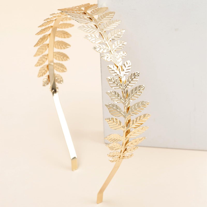 سالوسي طوق للرأس بتصميم إكليل من فروع الشجر ملكي - Image 4