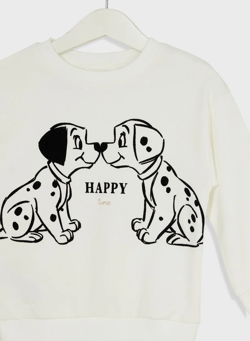 MANGO Infant Dalmatians Sweatshirt