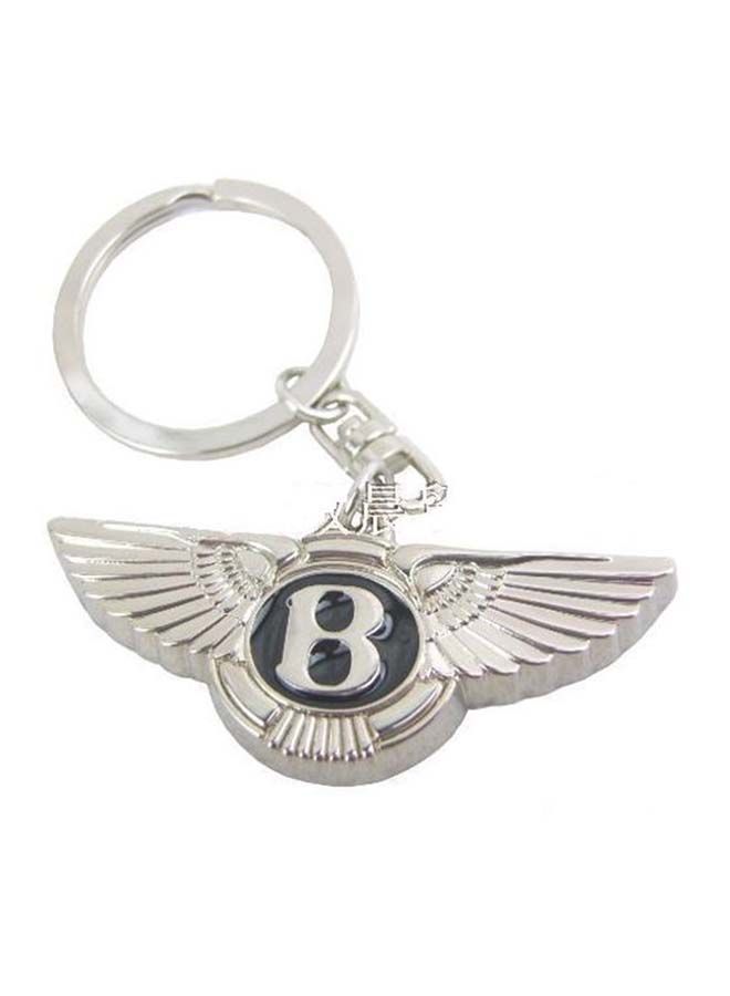 NIBEMINENT Bentley Chrome Finish Car Keychain 