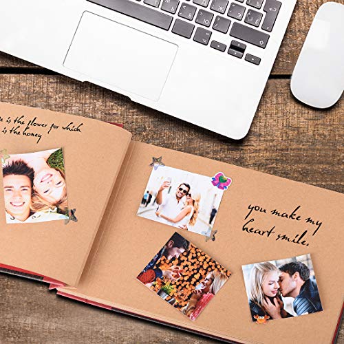 LINKEDWIN Up Scrapbook Photo Album, 3D Our Adventure Book, Wedding Guestbook, Bridal Shower, 11.6 x 7.5 inches, 80 Pages - Image 5