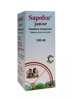 Sapofen Junior 100 Mg   5 Ml Syrup, 145 Ml