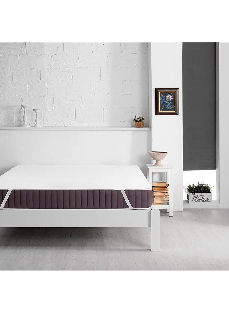ميسلينا Liquid Proof Double Micro Mattress Pad 200X200