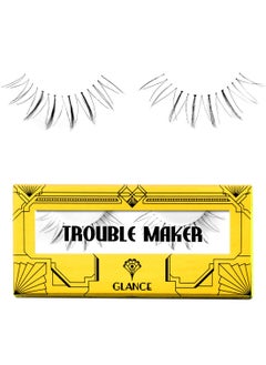 Glance Cosmetics Trouble Maker 100% Natural Human Hair Eyelashes  - Image 1