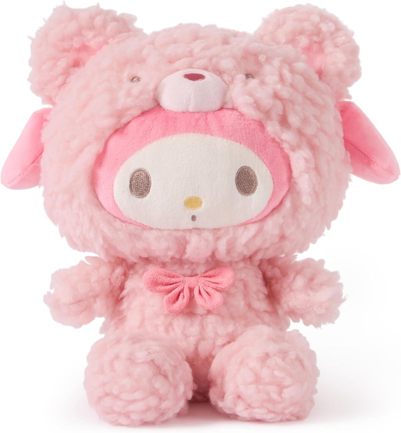 GUND Sanrio Official Hello Kitty and Friends My Melody Café Latte Teddy Bear Plush, Collectible Plush Toy, Stuffed Animal for Ages 1 and Up, Pink, 10” - Image 1
