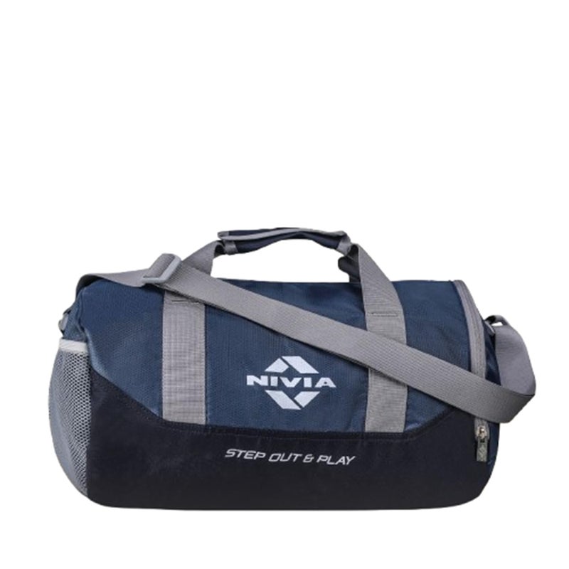 Nivia Beast Gym Bag-4 - Navy Blue - Image 1