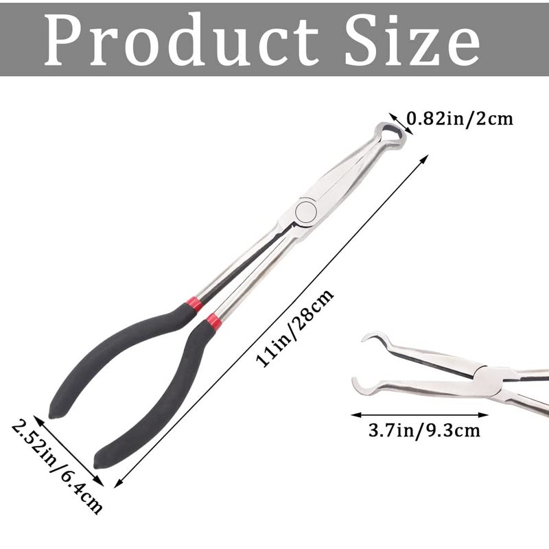 Ruibapa Spark Plug Removal Pliers 11 Inch Electrical Connector Pliers for Car - Image 4
