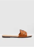 ELLA Woven Design Flat Sandal